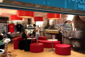 Super Bock Lounge, aeroporto de Porto